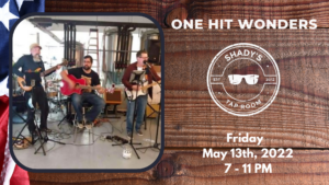 One Hit Wonders Band at Shadys TapRoom