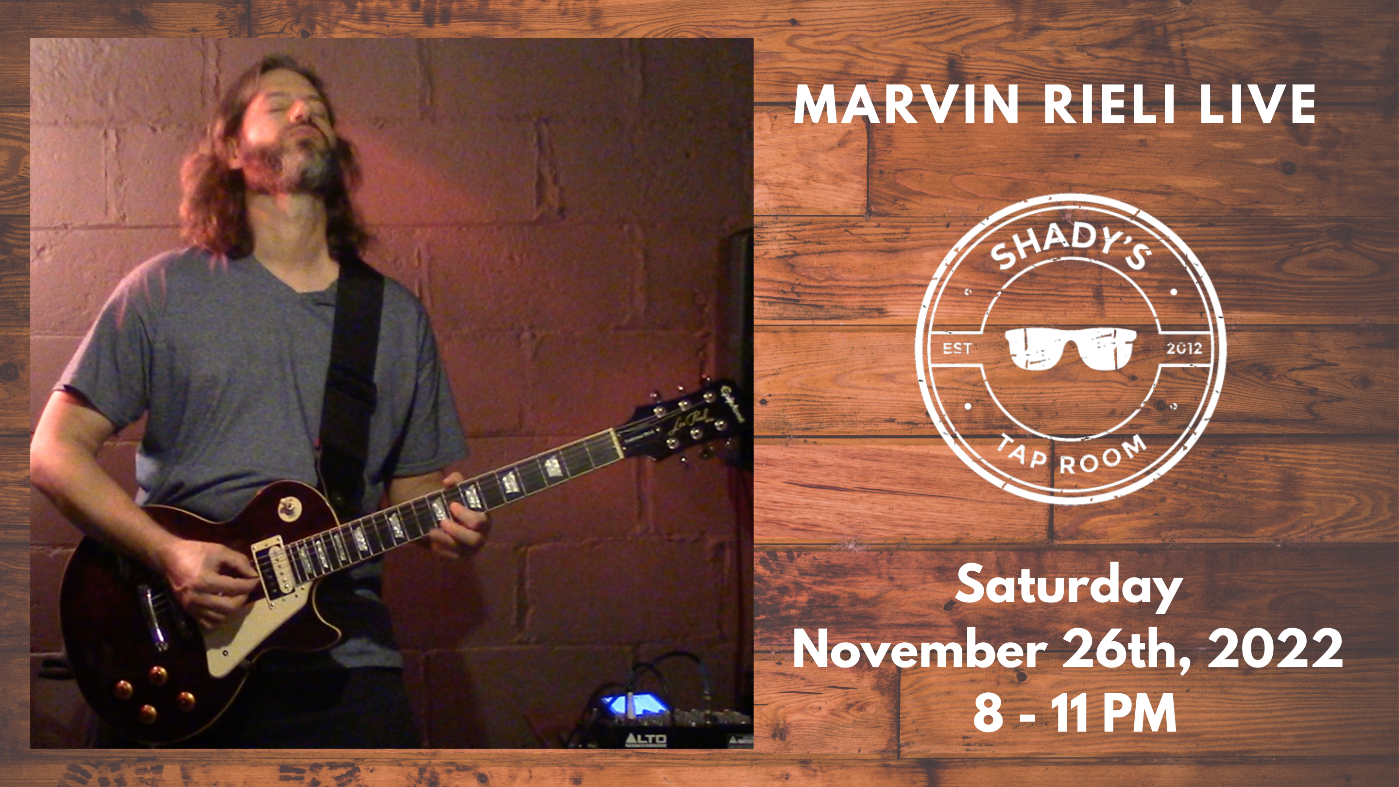 Marvin Rieli at Shady's Tap Room