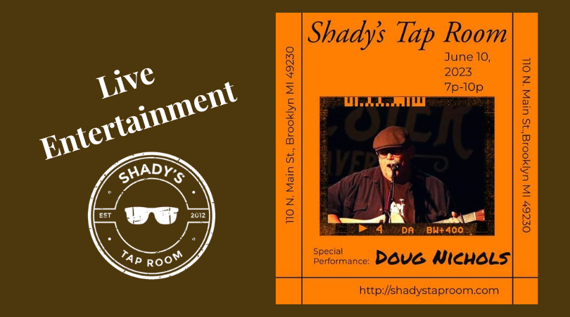 Doug Nichols ar Shady's Tap Room